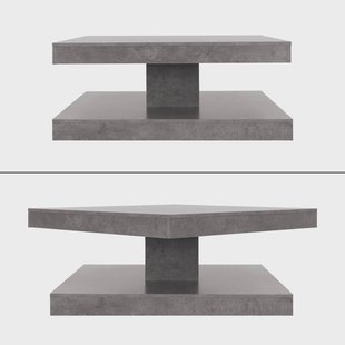 Salontafel Julie 360° draaibaar tafelblad |