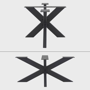 Onderstel eettafel X-poten |