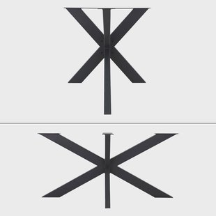 Onderstel eettafel X-poten |