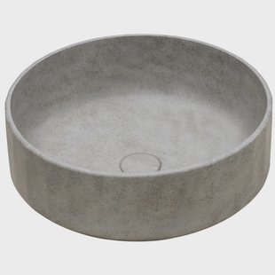 Waskom Ideavit Idea.Lixir 42x42x15 cm Rond Beton Grijs