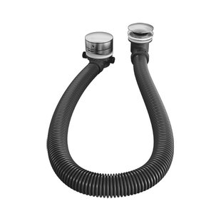 Badafvoer met Overloop Badvulcombinatie Brauer Chrome Edition Chroom