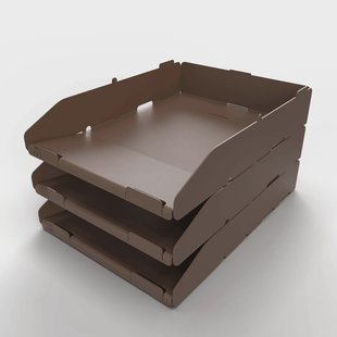 Set van 3 brievenhouders Jeremy | STEELLISH