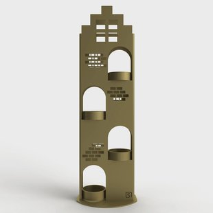 Theelichthouder Canal House L | STEELLISH