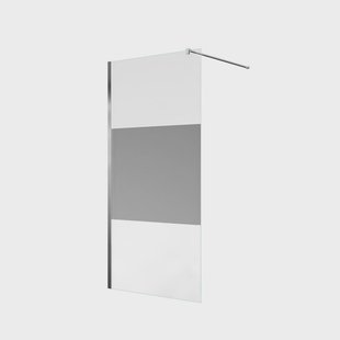 Inloopdouche Van Marcke Go Miage 140x200 cm 8 mm Middenband EasyClean Chroom