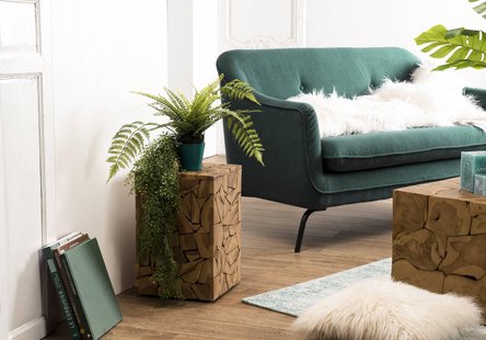 Bijzettafel Vivianne teakhout | Macabane