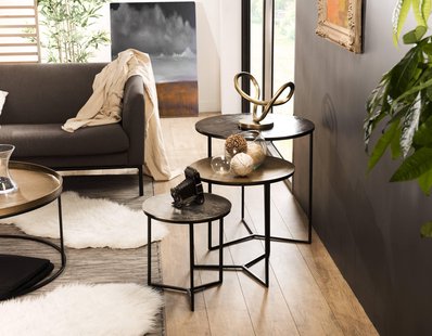 Set van 3 bijzettafels Fréderique | Macabane