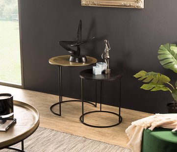 Set van 2 bijzettafels Gwynnea | Macabane