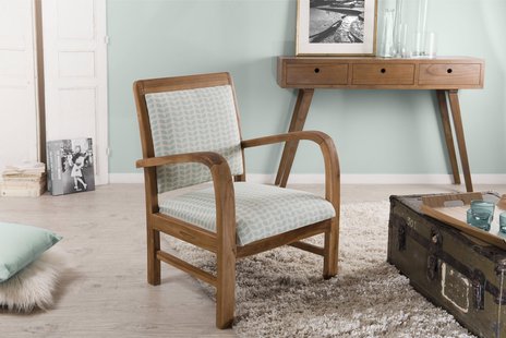 Fauteuil Mya teakhout | Macabane