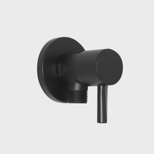 Hoekstopkraan BWS Nero 1/2''x3/8 Mat Zwart