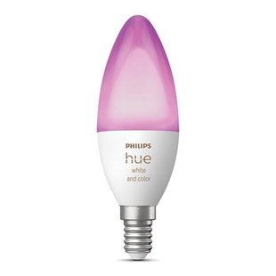 Philips Hue kaarslamp - wit en gekleurd licht - 1-pack - E14