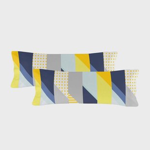 Set van 2 kussenslopen Geo Dot | Blanc