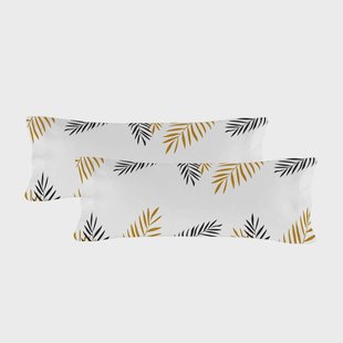 Set van 2 kussenslopen Foliage | Blanc