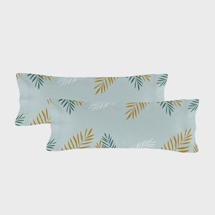 Set van 2 kussenslopen Foliage Mint | Blanc