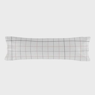 Kussensloop Tartan | Blanc