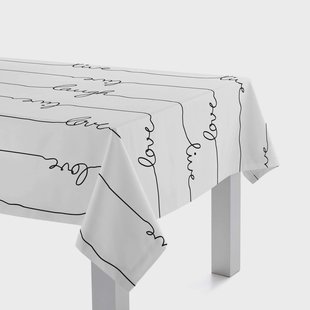Tafelkleed Live | Blanc
