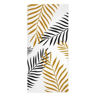 Handdoek Foliage | Blanc