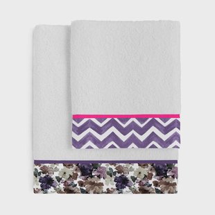 Set van 2 handdoeken Sunset Garden | Happy Friday