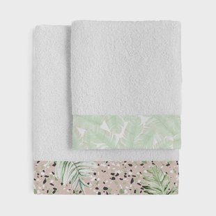 Set van 2 handdoeken Delicate | Happy Friday