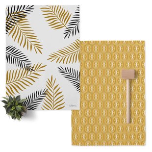 Set van 2 theedoeken Foliage | Blanc
