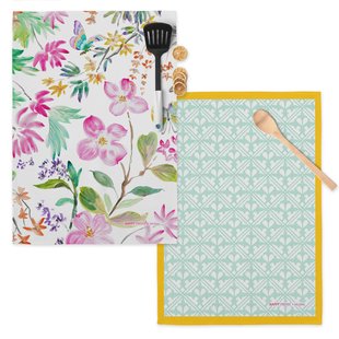 Set van 2 theedoeken Enchant | Happy Friday