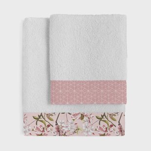 Set van 2 theedoeken Chinoiserie Rose | Happy Friday