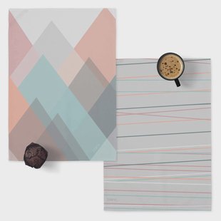 Set van 2 theedoeken Range | Blanc