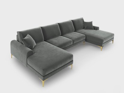5-zitshoekbank Madara velvet | Mazzini Sofas