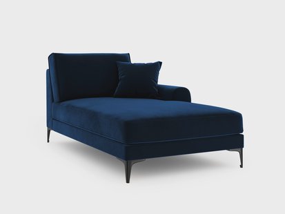 Chaise longue Madara rechts velvet | Mazzini Sofas