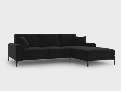 4.5-zitshoekbank Madara rechts velvet | Mazzini Sofas