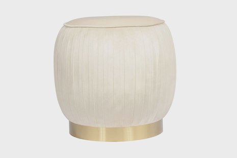 Poef Lilje velvet | InStyle Look by Kayoom