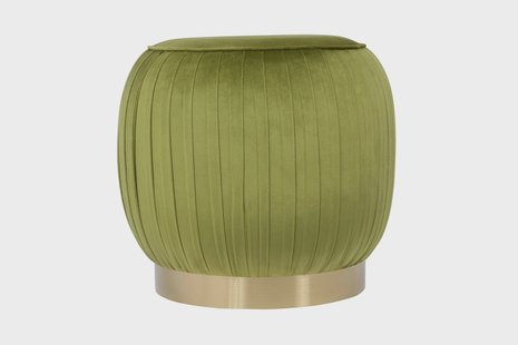 Poef Lilje velvet | InStyle Look by Kayoom