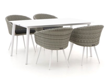 Manifesto Veruno/Sora 160cm dining tuinset 5-delig - Laagste prijsgarantie!
