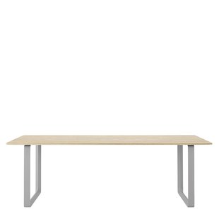 70/70 Eettafel Massief Eiken