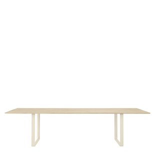 70/70 Eettafel Massief Eiken