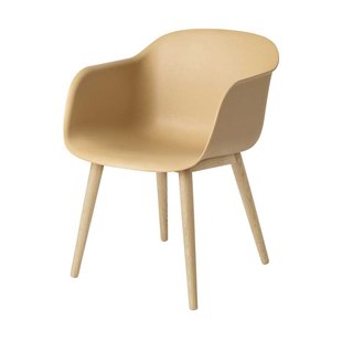 Fiber Chair - Houten Onderstel