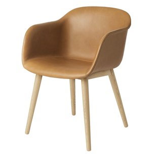 Fiber Chair UP - Houten Onderstel