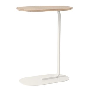 Relate Bijzettafel - Massief Eiken / Wit