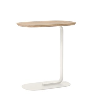 Relate Bijzettafel - Massief Eiken / Wit