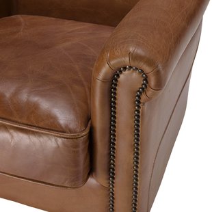 Fauteuil Lya vintage leer | Macabane Fauteuil Lya vintage leer | Macabane