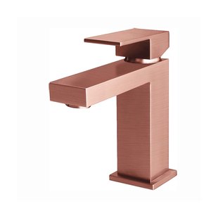 Wastafelkraan BWS | Colorato Square | Vierkant | Geborsteld Koper