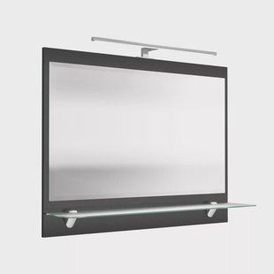 Spiegel Sander Antraciet