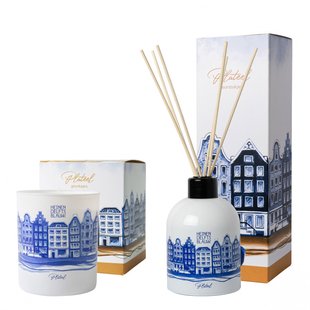 Huisparfum set Plateel klein