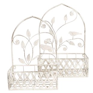 Set van 2 plantenhouders Ailfrid | Clayre & Eef Set van 2 plantenhouders Ailfrid | Clayre & Eef