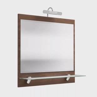 Spiegel Milan Walnoot