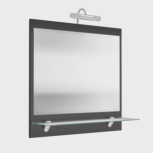 Spiegel Milan Antraciet