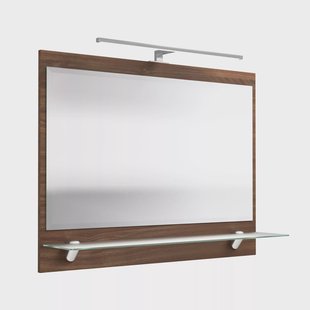 Spiegel Sander Walnoot