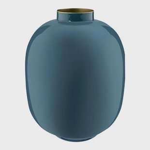 Pip Studio Metalen Vaas H 32 cm - Blauw Pip Studio Metalen Vaas H 32 cm - Blauw