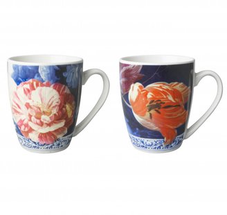 Mok 'Bloemen van de Gouden Eeuw' set van 2 klein