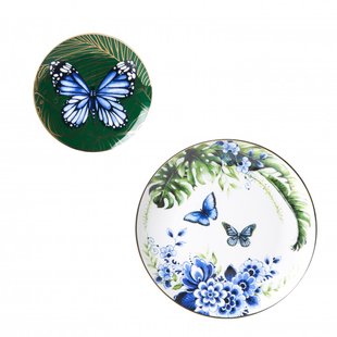 Wandborden mix 1 tropisch set van 2