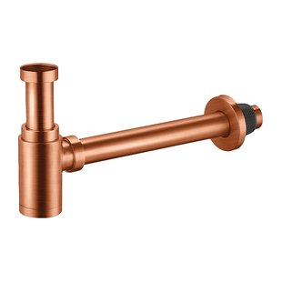 Sifon BWS Colorato 33 Cm Geborsteld Koper